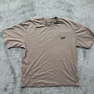 DR Essentials Men's T-Shirt Size XL Light Brown Tan T Shirt‎